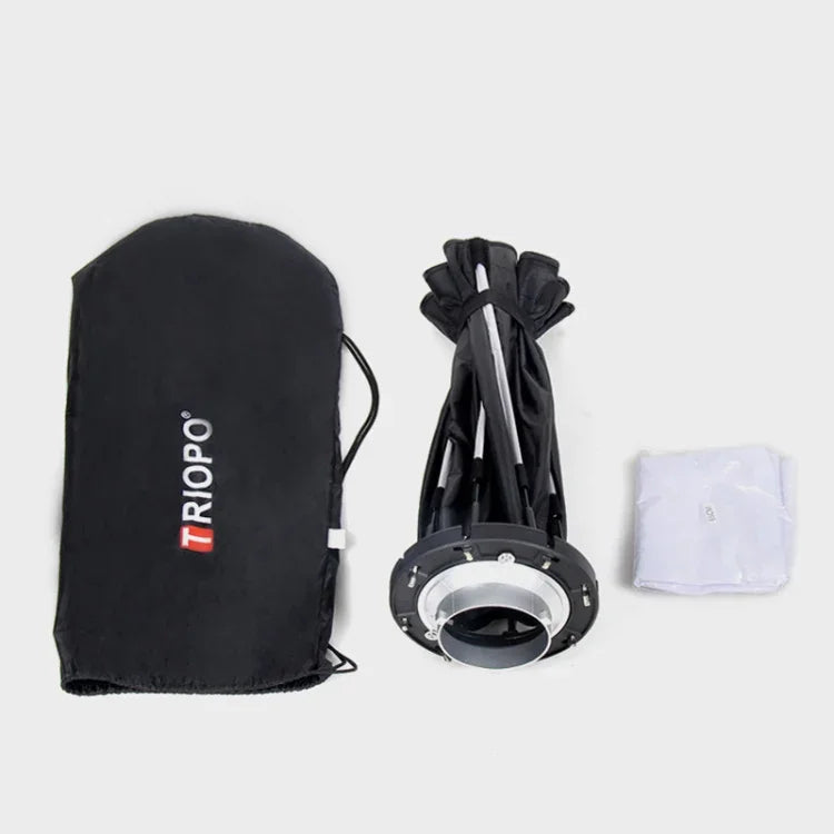 TRIOPO K2-55 55cm Speedlite Flash Octagon Parabolic Softbox Bowens Mount Diffuser, K2-55