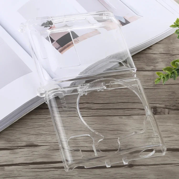 Protective Crystal Shell Case with Strap for FUJIFILM instax mini 90, For FUJIFILM instax mini 90