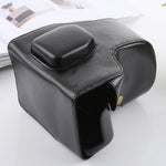 Full Body Camera PU Leather Case Bag with Strap for FUJIFILM X-T3, For FUJI X-T3