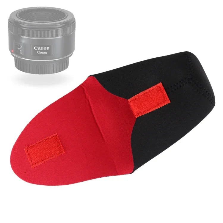 SLR Camera Lens Package Thickening Shockproof Neoprene Lens Storage Bag Sticky Deduction, Diameter: 65mm, Height: 100mm, Diameter: 65mm, Height: 100mm