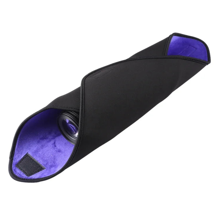 Hundred-folding Cloth Photography Camera SLR Liner Lens Bag Thickening Wrapped Cloth Plus Velvet, Size: 55x55cm, Size: 55x55cm