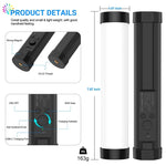 LUXCeO P100 RGB Photo Video Light Stick Handheld Fill Light with Remote Control & Grid Softbox, P100+Grid Softbox