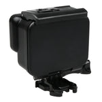 2 in 1 for GoPro HERO6 /5 Touch Screen Back Cover + 45m Waterproof Housing Protective Case(Need to Disassemble Lens When Installed) with Buckle Basic Mount & Lead Screw, Need to Disassemble Lens