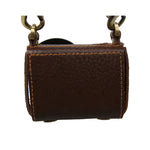 For GoPro HERO4 Litchi Texture Genuine Leather Protective Case with Sling, Litchi Texture (Brown)