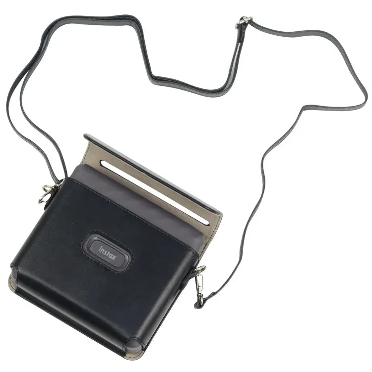 For FUJIFILM instax Link WIDE Full Body PU Leather Case Bag with Strap, For FUJIFILM instax Link WIDE