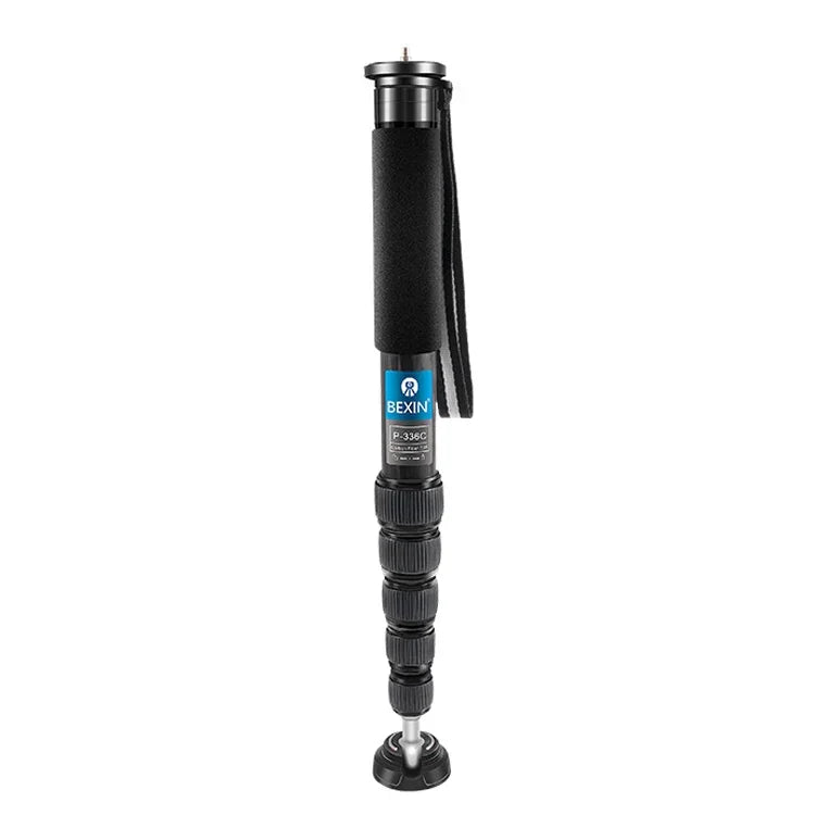 BEXIN P336C Camera Carbon Fiber Monopod Travel Live Selfie Bracket Holder, P336C