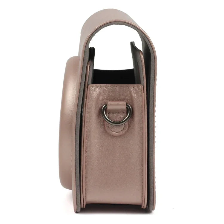 Pearly Lustre PU Leather Case Bag for FUJIFILM Instax SQUARE SQ6 Camera, with Adjustable Shoulder Strap, SQ6