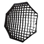 TRIOPO S120 Diameter 120cm Honeycomb Grid Octagon Softbox Reflector Diffuser for Studio Speedlite Flash Softbox, Diameter 120cm