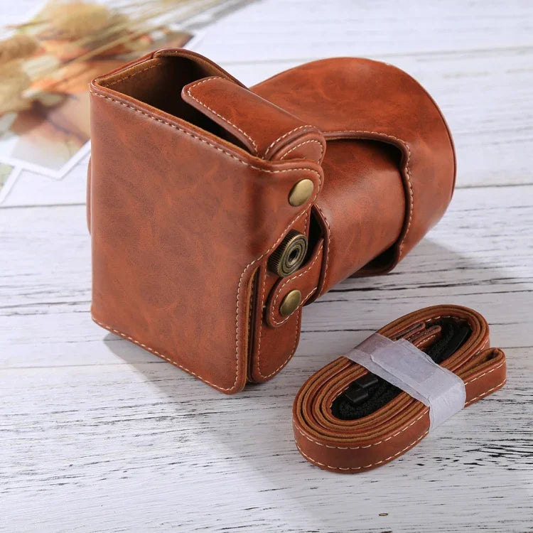 Full Body Camera PU Leather Case Bag with Strap for FUJIFILM XT10 / XT20 (16-50mm / 18-55mm Lens), For FUJI XT10, For FUJI  XT10