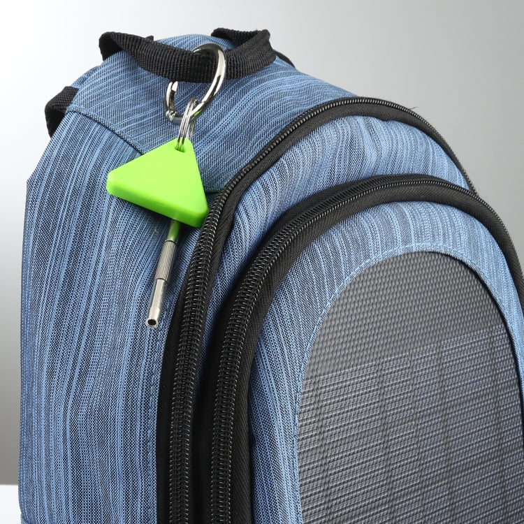 HCX003 Triangle Two-way Smart Bluetooth Anti-lost Keychain Finder, HCX003 Green, HCX003 White, HCX003 Black, HCX003 Pink