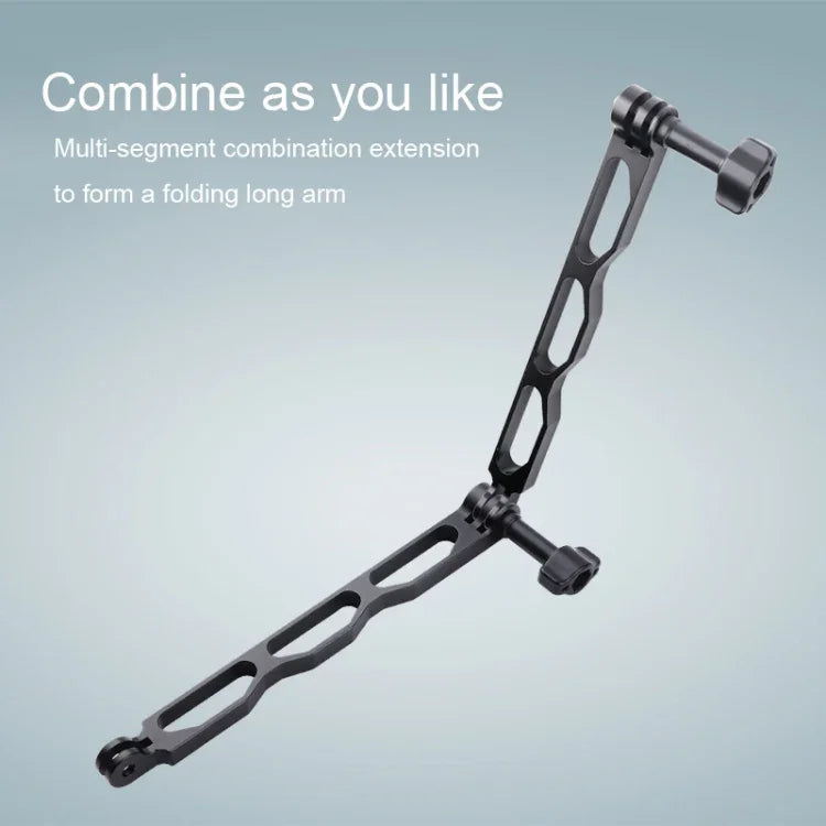 Aluminum Extension Arm Grip Extenter for GoPro, Insta360, DJI and Other Action Cameras