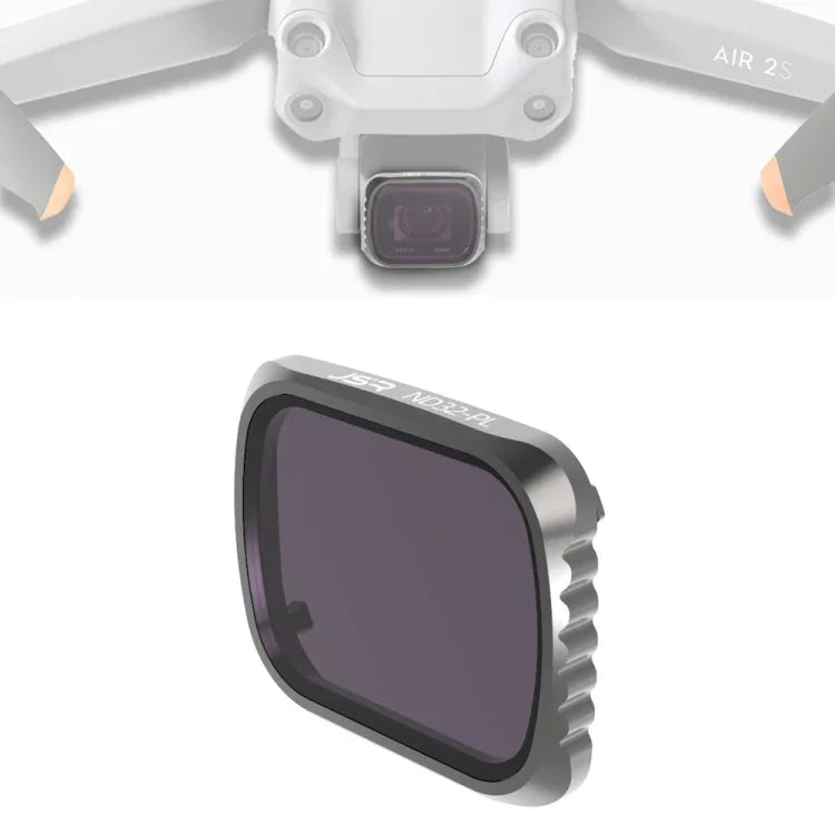JSR KS ND32PL Lens Filter for DJI Air 2S, Aluminum Frame, ND32PL