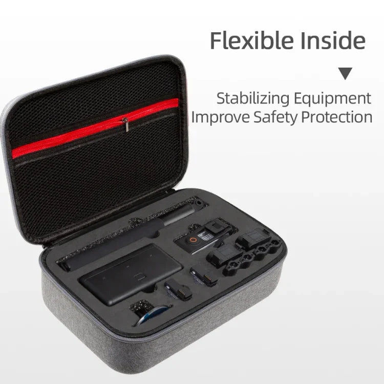 For DJI Osmo Action 3 Carrying Storage Case Bag,Size: 21.5 x 29.5 x 10cm, 21.5 x 29.5 x 10cm