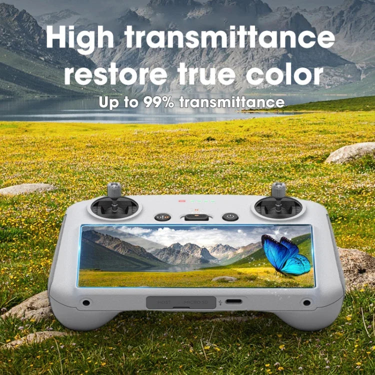 For DJI Mini 3 Pro Remote Control Explosion-proof Tempered Glass Screen Film, For DJI Mini 3 Pro Remote Control