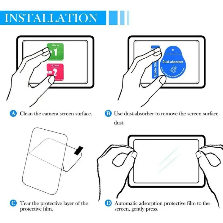 For DJI RS3 / RS3 Pro Explosion-proof Tempered Glass Screen Film, For DJI RS3 / RS3 Pro