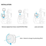 PGYTECH P-16A-032 UV Lens Filter for DJI Mavic Air 2 Drone Accessories, UV Lens