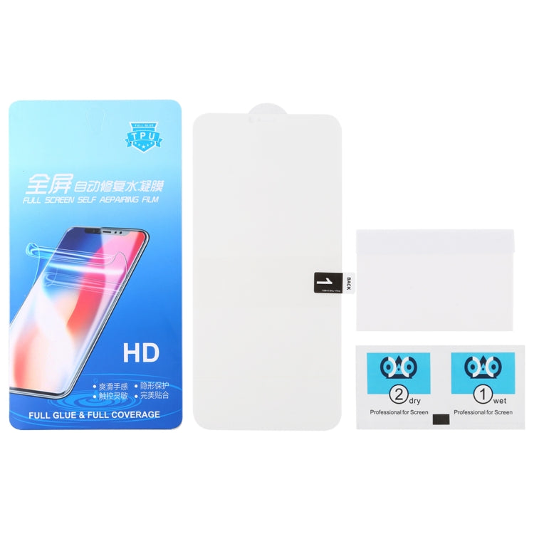 Soft Hydrogel Film Full Cover Back Protector for, For iPhone XR(Back)(1 PC)
