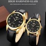 SKMEI 9058 Multifunctional Outdoor Fashion Waterproof Gold Shell Quartz Wrist Watch, Women Style Black Face Black Strap, Women Style Silver Face Brown Strap, Women Style Gold Face Brown Strap, Men Style Silver Face Brown Strap                          ...