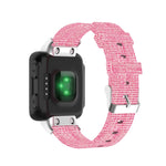 Universal Nylon Canvas Replacement Wrist Strap Watchband, For Garmin Forerunner 35 / 30