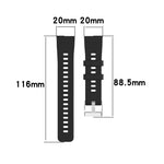 For Huawei Honor Watch ES Silicone Replacement Wrist Strap Watchband