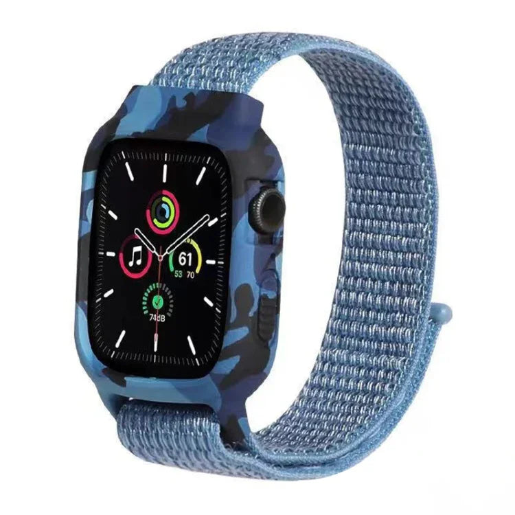 Nylon Replacement Wrist Strap Watchbands For Apple Watch Series 6 & SE & 5 & 4 40mm / 3 & 2 & 1 38mm, For Apple Watch Series 7 41mm / 6 & SE & 5 & 4 40mm / 3 & 2 & 1 38mm