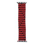 Mixed Color Nylon Braided Single Loop Replacement Watchbands For Apple Watch Series 6 & SE & 5 & 4 40mm / 3 & 2 & 1 38mm, S, M, L