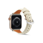 Genuine Leather Watchband For Apple Watch Series 6 & SE & 5 & 4 44mm / 3 & 2 & 1 42mm, For Apple Watch Series 7 45mm / 6 & SE & 5 & 4 44mm / 3 & 2 & 1 42mm, For Apple Watch Ultra 49mm / Series 8&7 45mm / SE 2&6&SE&5&4 44mm / 3&2&1 42mm
