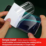2 PCS IMAK 0.15mm Curved Full Screen Protector Hydrogel Film Back Protector, For iPhone 12 Pro Max