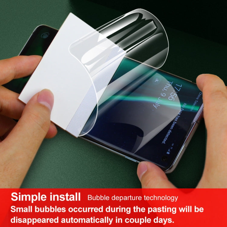 2 PCS IMAK 0.15mm Curved Full Screen Protector Hydrogel Film Back Protector, For iPhone 12 Pro Max