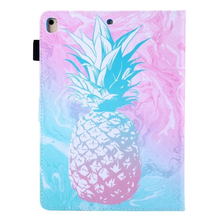 For iPad 10.2 inch Coloured Drawing Pattern Horizontal Flip Leather Case with Holder & Card Slots & Photo Frame