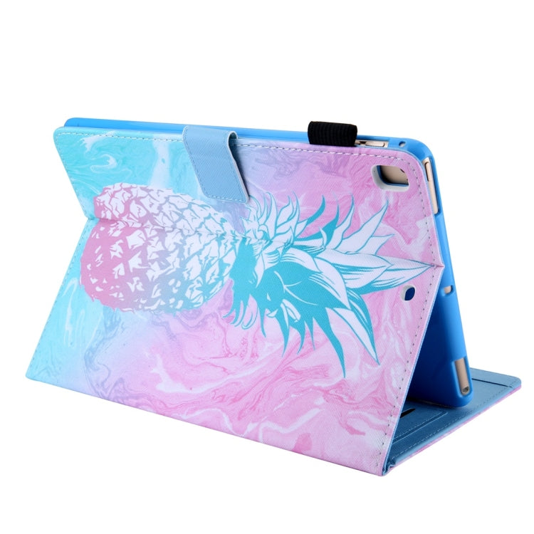 For iPad 10.2 inch Coloured Drawing Pattern Horizontal Flip Leather Case with Holder & Card Slots & Photo Frame
