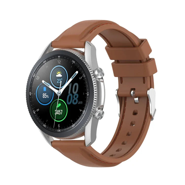For Samsung Galaxy Watch 3 41mm / Active2 / Active / Gear Sport 20mm Silicone Replacement Strap Watchband, For Samsung Galaxy Watch 3 41mm