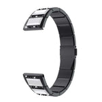 Stainless Steel Diamond Encrusted Replacement Watchbands, For Samsung Galaxy Watch 42mm, For Samsung Galaxy Watch 46mm, For Samsung Galaxy Watch 3 45mm, For Samsung Galaxy Watch Active2 44mm / Watch Active2 40mm / Watch Active                          ...