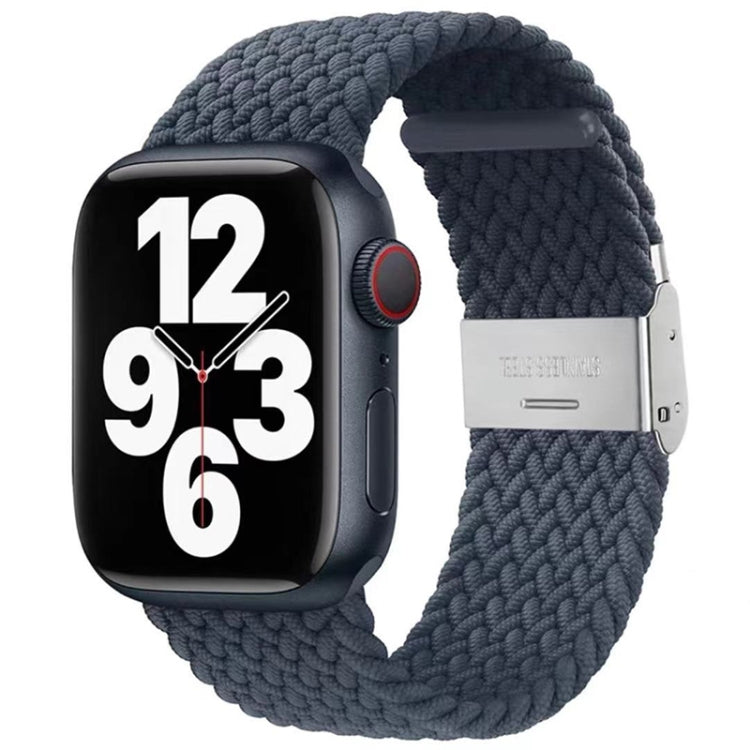 Braided + Stainless Steel Replacement Watchbands For Apple Watch Series 6 & SE & 5 & 4 44mm / 3 & 2 & 1 42mm, For Apple Watch Ultra 49mm / Series 8&7 45mm / SE 2&6&SE&5&4 44mm / 3&2&1 42mm, For Apple Watch Series 7 45mm / 6 & SE & 5 & 4 44mm           ...
