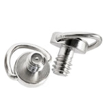 BEXIN LS076 2 PCS Quick Release Plate Screws 1/4 inch -20 Adapter Mount Screws, LS076