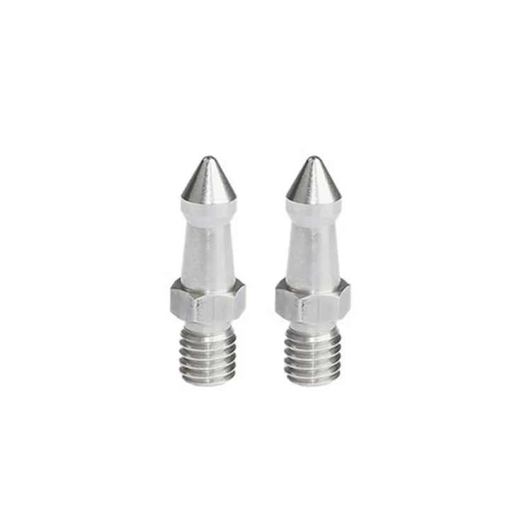 BEXIN LS036 2PCS Stainless Steel 3/8 inch Feet Screws For SLR Tripod, LS036