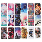 Painted Pattern Horizontal Flip Leathe Case, For iPhone 6, For iPhone 6 Plus, For iPhone 7 Plus