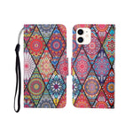 Painted Pattern Horizontal Flip Leathe Case, For iPhone 11, For iPhone 11 Pro, For iPhone 11 Pro Max