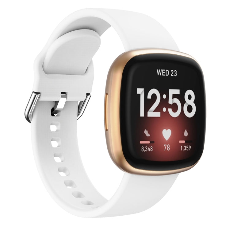 For Fitbit Versa 3 Silicone Replacement Strap Watchband