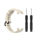 Silicone Replacement Strap Watchband with Dismantling Tools, One Size, For Amazfit T-Rex Pro / Amazfit T-Rex