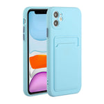 Card Slot Design Shockproof TPU Protective Case, For iPhone 11 Pro Max, For iPhone 12 mini, For iPhone 12, For iPhone 12 Pro