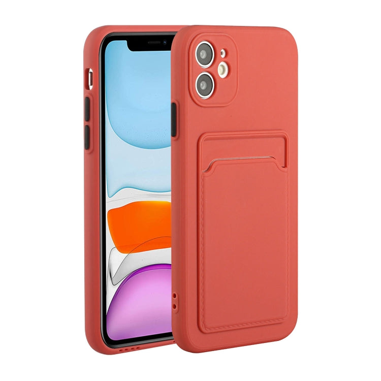 Card Slot Design Shockproof TPU Protective Case, For iPhone 11 Pro Max, For iPhone 12 mini, For iPhone 12, For iPhone 12 Pro