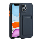Card Slot Design Shockproof TPU Protective Case, For iPhone 11 Pro Max, For iPhone 12 mini, For iPhone 12, For iPhone 12 Pro