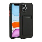 Card Slot Design Shockproof TPU Protective Case, For iPhone 11 Pro Max, For iPhone 12 mini, For iPhone 12, For iPhone 12 Pro