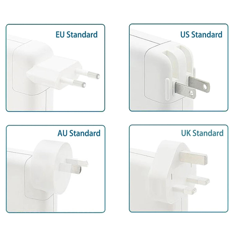 A1424 85W 20V 4.25A 5 Pin MagSafe 2 Power Adapter for MacBook, Cable Length: 1.6m,, 85W UK Plug, 85W AU Plug, 85W EU Plug