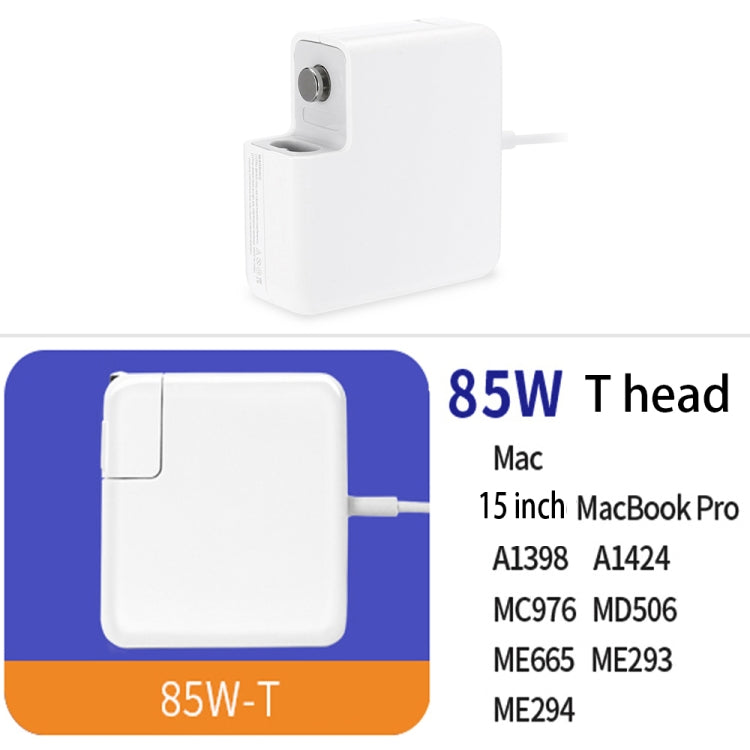 A1424 85W 20V 4.25A 5 Pin MagSafe 2 Power Adapter for MacBook, Cable Length: 1.6m,, 85W UK Plug, 85W AU Plug, 85W EU Plug