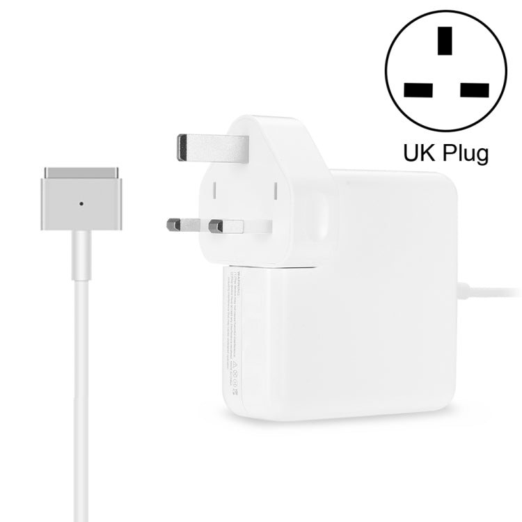 A1424 85W 20V 4.25A 5 Pin MagSafe 2 Power Adapter for MacBook, Cable Length: 1.6m,, 85W UK Plug, 85W AU Plug, 85W EU Plug
