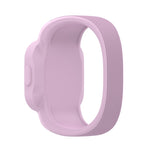 For Garmin Vivofit JR3 No Buckle Silicone Pure Color Replacement Watchband, S, L
