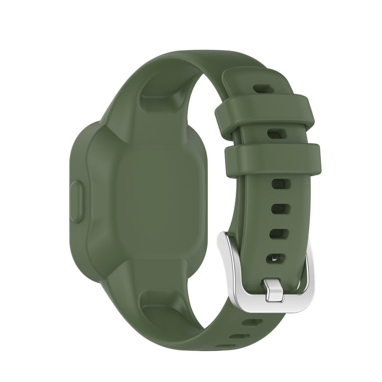 For Garmin Vivofit JR3 Silicone Pure Color Replacement Watchband