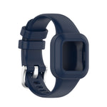 For Garmin Vivofit JR3 Silicone Pure Color Replacement Watchband